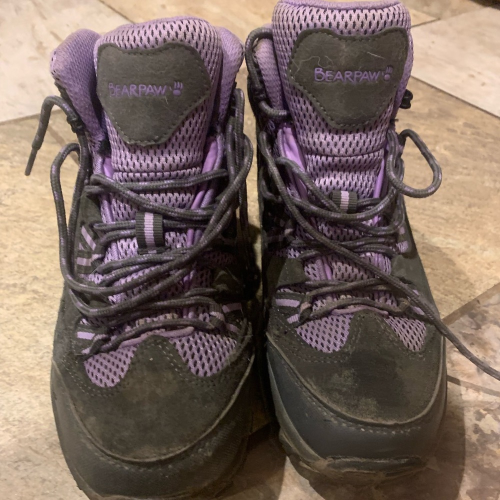 Bear paw hiking boots